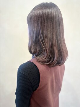 ラトリエコンタン(L´atelier Content) 【shima】たっぷりワンカールロブ/ナチュラルブラウン