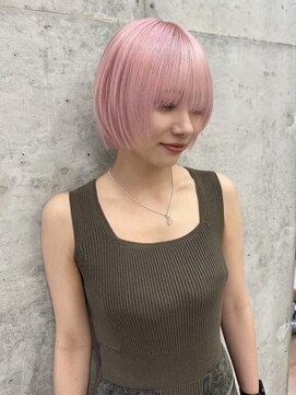 bell -emi- ピンクカラー/ホワイトピンク/透明感カラー