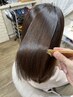 カット+前髪の縮毛矯正