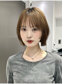 フワッと可愛いレイヤーボブ