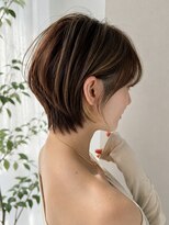 ルム 立川(Lum.)&nbsp;くびれショート　ハイライト　白髪ぼかし　立川