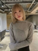 ルク(ruq.) ハイトーンレイヤーボブ