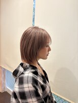 アース 天童店(HAIR&MAKE EARTH) ピンクベージュ