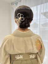ブルーム(the Bloom) 【袴ヘア】綺麗めシニヨン