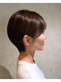 大人ショートボブ