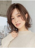 【イエベ春】垢抜け流しバング×大人ヘルシーくびれレイヤーボブ