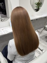 ヴィヒタ 川越 本川越(VIHTA.) レイヤーカット×ブリーチカラーミルクティーベージュ川越本川越