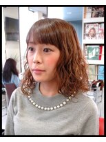 メタ(META) カット+(低温デジタルパーマ)のスタイルです☆