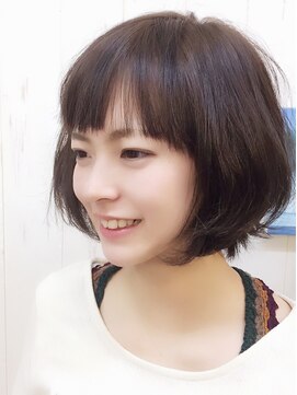 プロペラスタイル ヘアーメイク ショートボブ