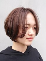 ククル ヘアー(cucule Hair) 京都・西院cuculehair　ふんわりミニボブ☆