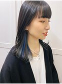 《ゲストスナップ》イヤリングブルー