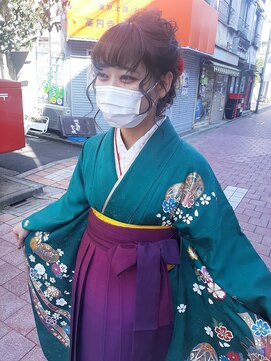 ヘアーアンドスパ コーラルルーム(Hair&spa CORAL room) 袴着付け&セット