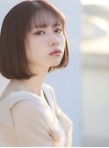 【丸さがキュート】重めボブスタイル