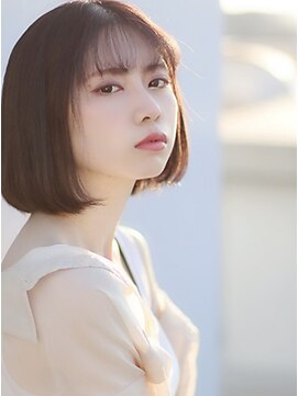 アッシュ 亀戸店(Ash) 【丸さがキュート】重めボブスタイル