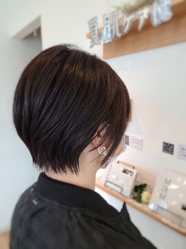 ヘアーアンドネイルフォレスト(Hair&Nail FOREST.) カッコかわいいショートスタイル