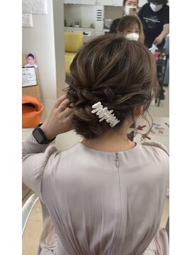 エイミー バイ ハセ(Aimee by HASE) 20代30代40代/シニヨン×上品/結婚式ヘア/お呼ばれヘア