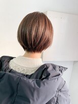 キャンバス バイ ネオリーブ 横浜西口(Canvas by neo.)&nbsp;大人可愛い小顔丸みショートボブ　20代30代40代