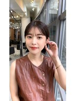 メゾンアクア 表参道(Maison ACQUA)&nbsp;似合わせシースルーバング　似合わせヘア　前髪　似合わせカット