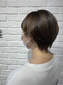 ヘア スパ ビューティー エールフォルム(HAIR SPA BEAUTY YELLFORME) 透明感アッシュグレージ×ショート