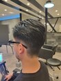 アグ ヘアー ページ 下諏訪店(Agu hair page) 外国人風フェードスタイル