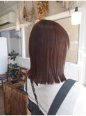 切りっぱなしボブ
