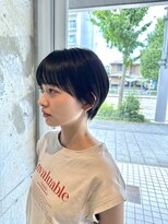 ピーロ(piilo)&nbsp;ショートマッシュ/オフブラック/ショートボブ