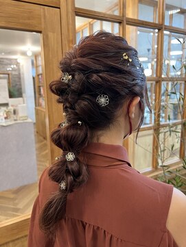 プリズム PRISM 編みおろしアレンジ