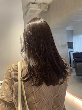 ガリカ 渋谷(Gallica) <小岩井美希>柔らかく色っぽいブリーチなしで叶うオリーブカラー