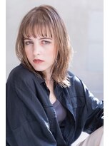 ロイド(Lloyd)&nbsp;【Lloyd】大宮　外はねロブ×透けるベージュ