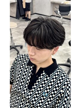 オム ブランシェ(HOMME BLANCHE’) 【Ryo】韓流ニュアンスシースルーバング