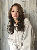 ★切りっぱなしボブエアリーロング美髪デジタルパーマ