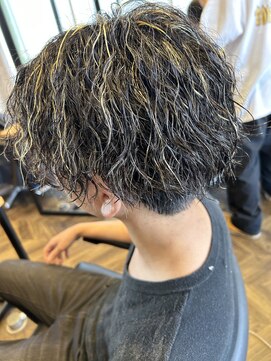 ステレオ ヘアデザイン 安城店(STEREO HAIR DESIGN) ツイスパ×メッシュ(8月)
