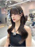 韓国ヘア ワンホンヘア くびれヘア レイヤーカット
