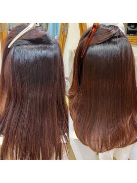 カシュカシュ(cache cache) 髪質改善　美髪ストレート　縮毛矯正　二子玉川用賀