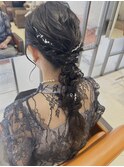 編みおろしアレンジ