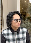 メンズボブパーマ