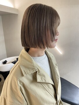 キジ(kiji) beige color #久屋大通#丸の内#栄#ブリーチカラー