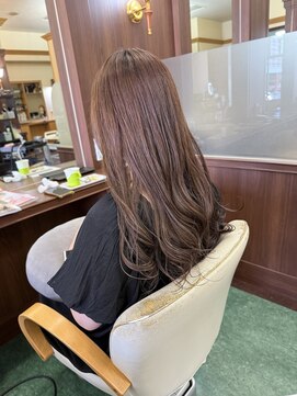 シャンプー ボーイ 宮崎柳丸店(SHAMPOO BOY) パープルブラウン【カラー/トリートメント】