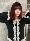 大人かわいいワンカールミディアムボブ10代20代30代40代
