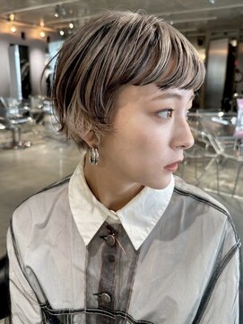 スクリーン(SCREEN) ホワイトグレージュ/デジタルパーマ/チェリーブラウン/三宮/元町