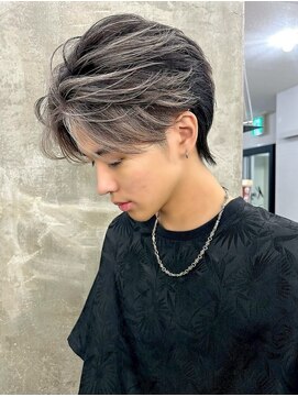 メンズサロン キング 高槻店(Men’s salon K!ng) 波巻きツイストスパイラルパーマ/フェザーパーマ/眉毛/メンズ