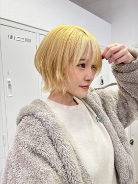 アッシュ 下北沢店(Ash) ハイトーンレイヤーボブ