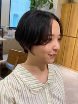 ノラ ギンザ(NORA GINZA) ハンサムショート丸みショートヘアマッシュショート大人ショート