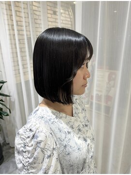 パトゥ 京都四条烏丸(patou) まとまる顎下2cmボブ♪