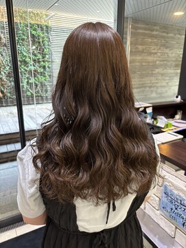 アメリ バイ アピッシュ(Amelie by apish) コテ巻き風パーマ/パーマ/デジタルパーマ/ロングパーマ