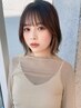【2・3回目ご来店】カット+全体カラー¥17050→¥12980【表参道顏周りボブ