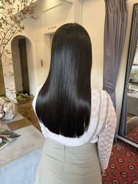 ヘアーアイスカルテット(HAIR ICI QUARTET) 20代30代◎小顔見せレイヤー髪質改善トリートメント冬カラー