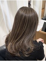 リシェールグリーン 越谷花田店(RICHAIR GREEN)&nbsp;レイヤーカット/ハイライトカラー/白髪ぼかし