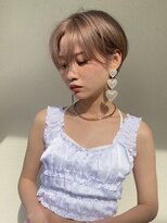 キイヘアーデザイン(key hair design) ミルクティーベージュ【Instagram】@color _asami _fukuoka