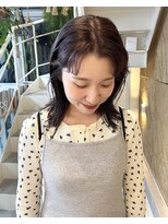 ナヌーク シブヤ(nanuk shibuya)&nbsp;夏でも重たく見えない透け感たっぷり暗めカラー